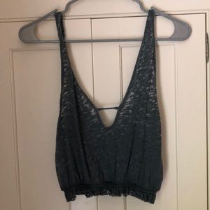 Cropped tank top